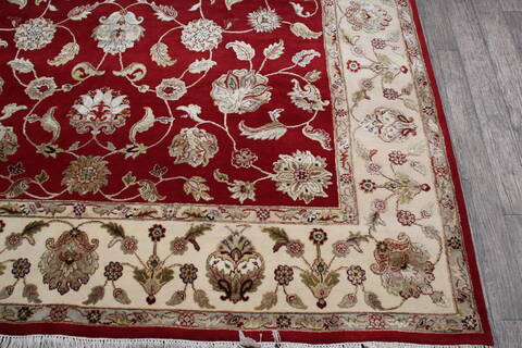 Jaipur Red Hand Knotted 80 X 911 Area Rug 905-146828 Image 3