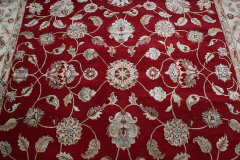 Jaipur Red Hand Knotted 80 X 911 Area Rug 905-146828 Image 4