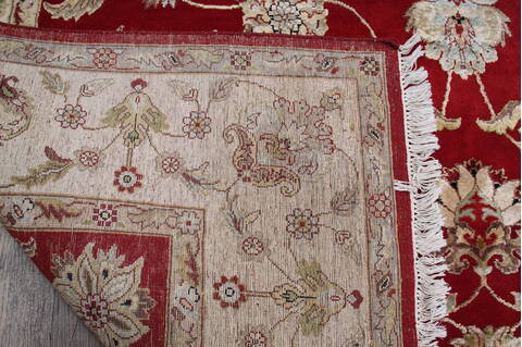 Jaipur Red Hand Knotted 80 X 911 Area Rug 905-146828 Image 8