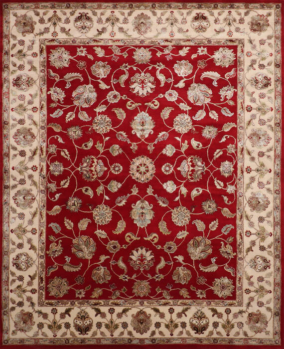 Jaipur Red Hand Knotted 80 X 911 Area Rug 905-146828 Image 0
