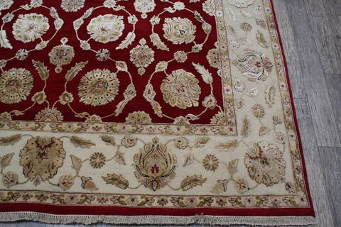 Jaipur Red Hand Knotted 711 X 101 Area Rug 905-146831 Image 3