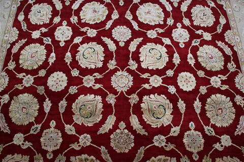 Jaipur Red Hand Knotted 711 X 101 Area Rug 905-146831 Image 4