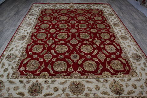 Jaipur Red Hand Knotted 711 X 101 Area Rug 905-146831 Image 7
