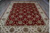 Jaipur Red Hand Knotted 711 X 101  Area Rug 905-146831 Thumb 7