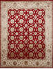 Jaipur Red Hand Knotted 711 X 101  Area Rug 905-146831 Thumb 0