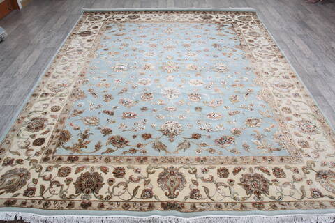 Jaipur Blue Hand Knotted 711 X 100 Area Rug 905-146832 Image 1