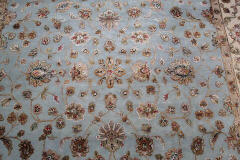 Jaipur Blue Hand Knotted 711 X 100 Area Rug 905-146832 Image 4