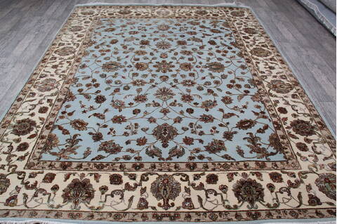 Jaipur Blue Hand Knotted 711 X 100 Area Rug 905-146832 Image 7