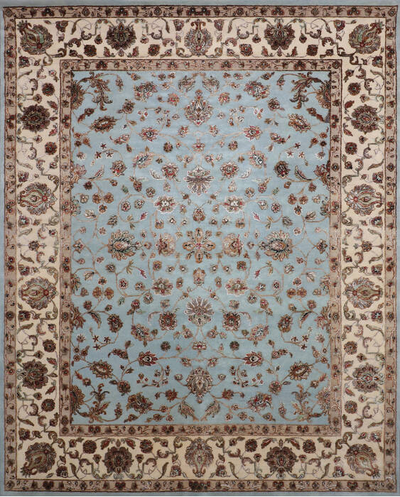 Jaipur Blue Hand Knotted 711 X 100 Area Rug 905-146832 Image 0