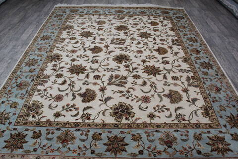 Jaipur White Hand Knotted 81 X 910 Area Rug 905-146834 Image 7
