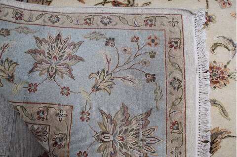 Jaipur White Hand Knotted 81 X 910 Area Rug 905-146834 Image 8