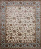 Jaipur White Hand Knotted 81 X 910  Area Rug 905-146834 Thumb 0