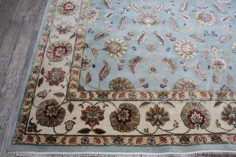 Jaipur Blue Hand Knotted 80 X 910 Area Rug 905-146836 Image 2