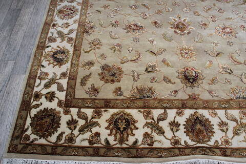 Jaipur Beige Hand Knotted 80 X 911 Area Rug 905-146838 Image 2