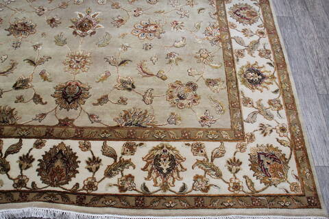 Jaipur Beige Hand Knotted 80 X 911 Area Rug 905-146838 Image 3