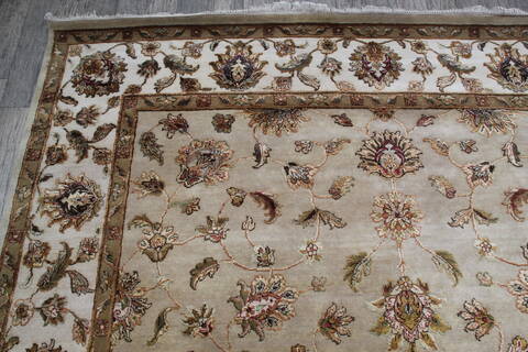 Jaipur Beige Hand Knotted 80 X 911 Area Rug 905-146838 Image 5