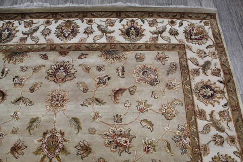 Jaipur Beige Hand Knotted 80 X 911 Area Rug 905-146838 Image 6