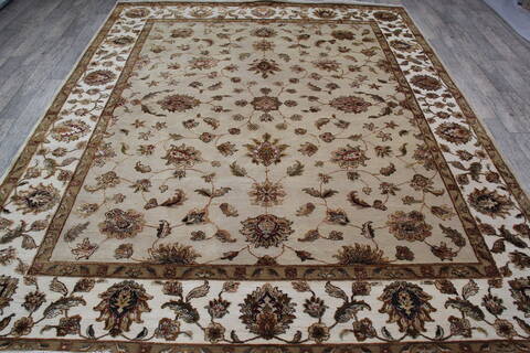 Jaipur Beige Hand Knotted 80 X 911 Area Rug 905-146838 Image 7