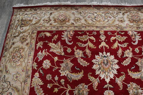 Jaipur Red Hand Knotted 80 X 101 Area Rug 905-146840 Image 5