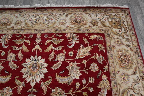 Jaipur Red Hand Knotted 80 X 101 Area Rug 905-146840 Image 6