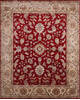 Jaipur Red Hand Knotted 80 X 101  Area Rug 905-146840 Thumb 0