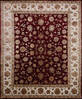 Jaipur Red Hand Knotted 82 X 100  Area Rug 905-146841 Thumb 0