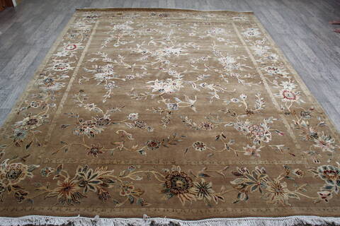 Jaipur Beige Hand Knotted 80 X 100 Area Rug 905-146843 Image 1