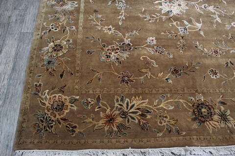 Jaipur Beige Hand Knotted 80 X 100 Area Rug 905-146843 Image 2