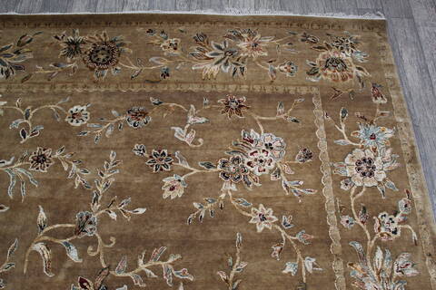 Jaipur Beige Hand Knotted 80 X 100 Area Rug 905-146843 Image 6