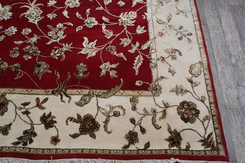 Jaipur Red Hand Knotted 80 X 100 Area Rug 905-146845 Image 3