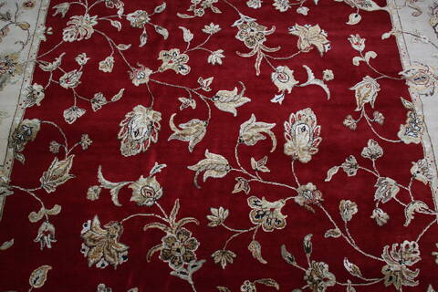 Jaipur Red Hand Knotted 80 X 100 Area Rug 905-146845 Image 4