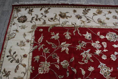 Jaipur Red Hand Knotted 80 X 100 Area Rug 905-146845 Image 5