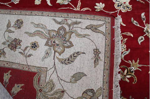 Jaipur Red Hand Knotted 80 X 100 Area Rug 905-146845 Image 8