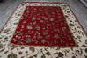Jaipur Red Hand Knotted 80 X 100 Area Rug 905-146845 Thumb 7
