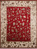 Jaipur Red Hand Knotted 80 X 100 Area Rug 905-146845 Thumb 0