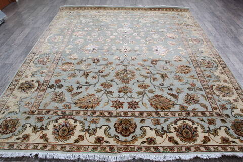 Jaipur Blue Hand Knotted 82 X 911 Area Rug 905-146846 Image 1