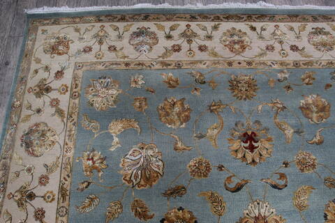 Jaipur Blue Hand Knotted 79 X 99 Area Rug 905-146847 Image 7