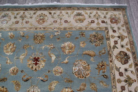 Jaipur Blue Hand Knotted 79 X 99 Area Rug 905-146847 Image 8