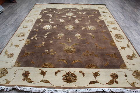 Jaipur Brown Hand Knotted 710 X 100 Area Rug 905-146848 Image 1
