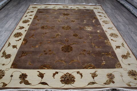Jaipur Brown Hand Knotted 710 X 100 Area Rug 905-146848 Image 9
