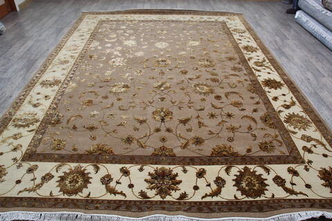 Jaipur Brown Hand Knotted 810 X 122 Area Rug 905-146849 Image 1