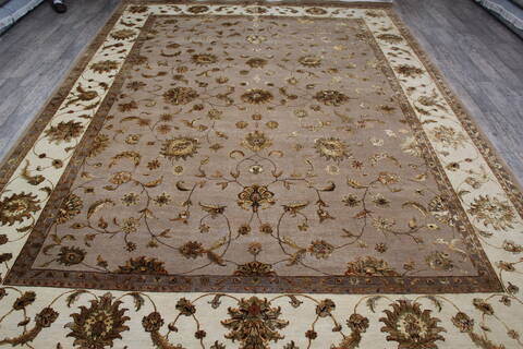 Jaipur Brown Hand Knotted 810 X 122 Area Rug 905-146849 Image 9