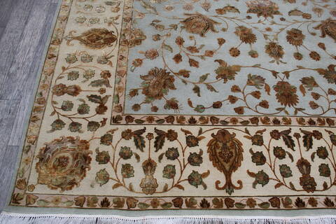 Jaipur Blue Hand Knotted 90 X 1110 Area Rug 905-146850 Image 5