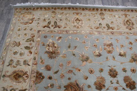 Jaipur Blue Hand Knotted 90 X 1110 Area Rug 905-146850 Image 8