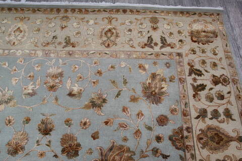Jaipur Blue Hand Knotted 90 X 1110 Area Rug 905-146850 Image 9