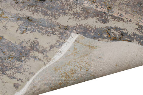 Modern Beige Hand Knotted 80 X 100 Area Rug 902-146854 Image 1