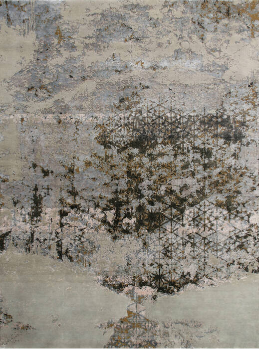 Modern Beige Hand Knotted 80 X 100 Area Rug 902-146854 Image 0