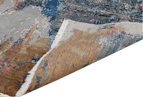 Modern Beige Hand Knotted 66 X 99 Area Rug 902-146857 Image 1