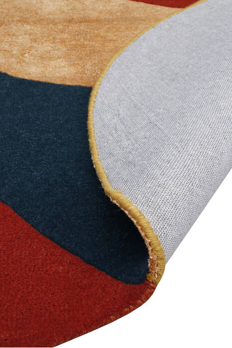 Modern Multicolor Hand Tufted 50 X 80 Area Rug 902-146863 Image 1