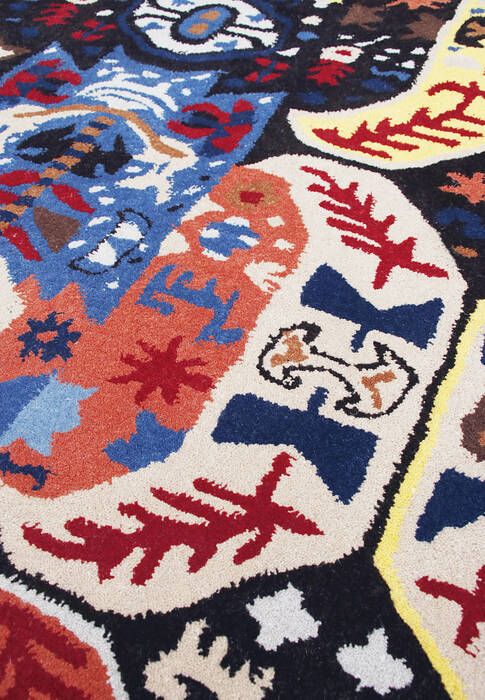 Modern Multicolor Hand Tufted 40 X 80 Area Rug 902-146868 Image 2